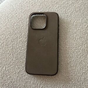 Apple Brown Phone Case iPhone 15 Pro